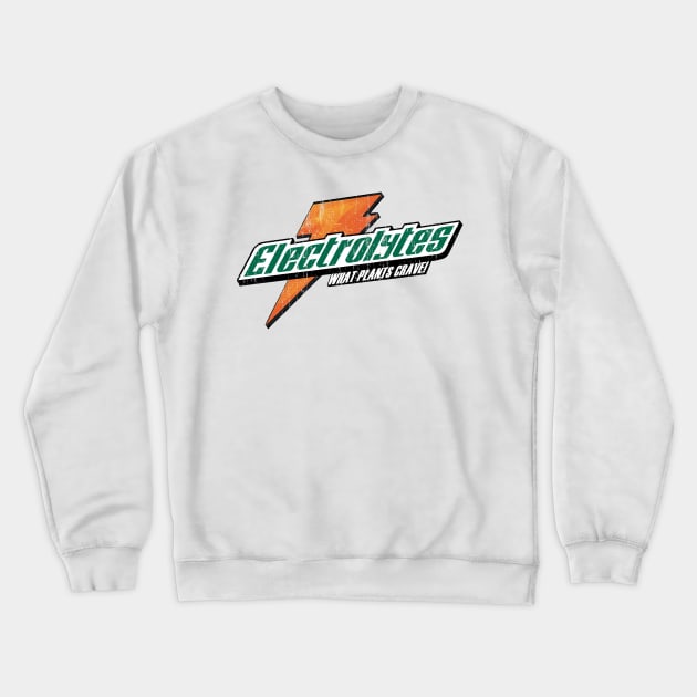 Electrolytes! Crewneck Sweatshirt by pachyderm1